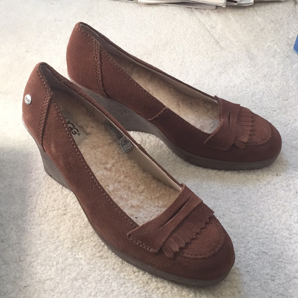UGG New wedge loafers